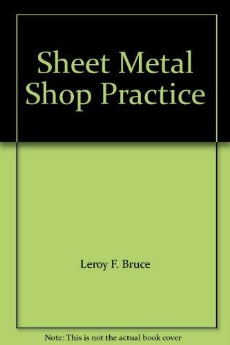 sheet metal shop practice by leo meyer|Sheet Metal Shop Practice 3rd .